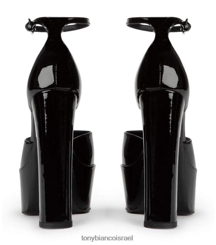 עקבי פלטפורמה | נשים פטנט שחור Tony Bianco עקבי jayze 8BNR8T8